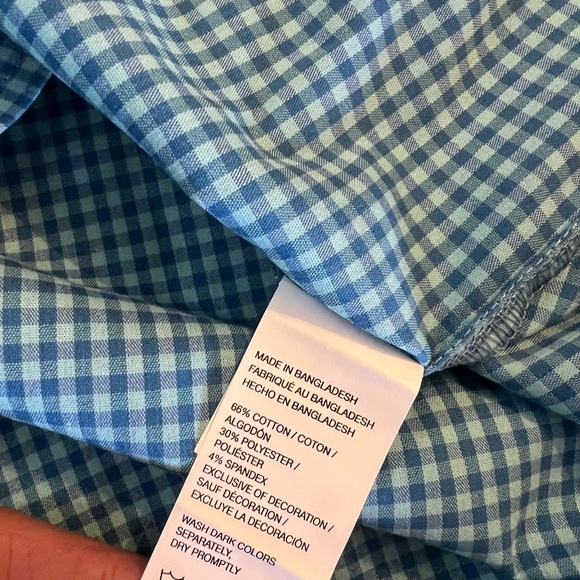 2 NEW XL Izod Mens Button Shirts Blue Stretch Sport Flex Long Sleeve Heritage - Picture 13 of 15